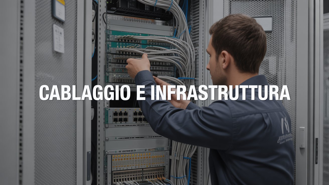 Installazione centralino VoIP aziendale 3 Installazione centralino VoIP aziendale - Cablaggio e infrastruttura
